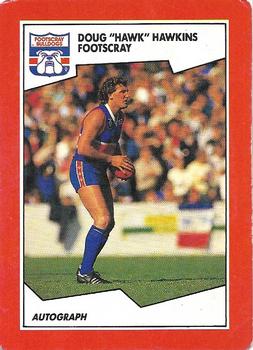 1989 Scanlens VFL #88 Doug Hawkins Front